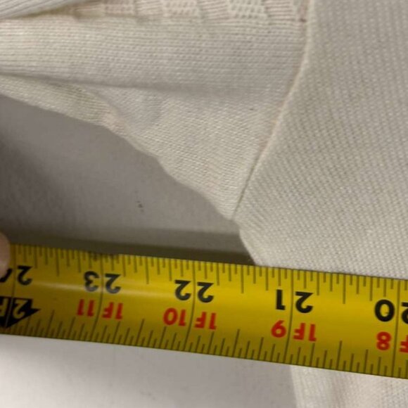 Marcello Mens Knitted Long Sleeve Quarter Zip Sweater Off White Size Large - Picture 3 of 9